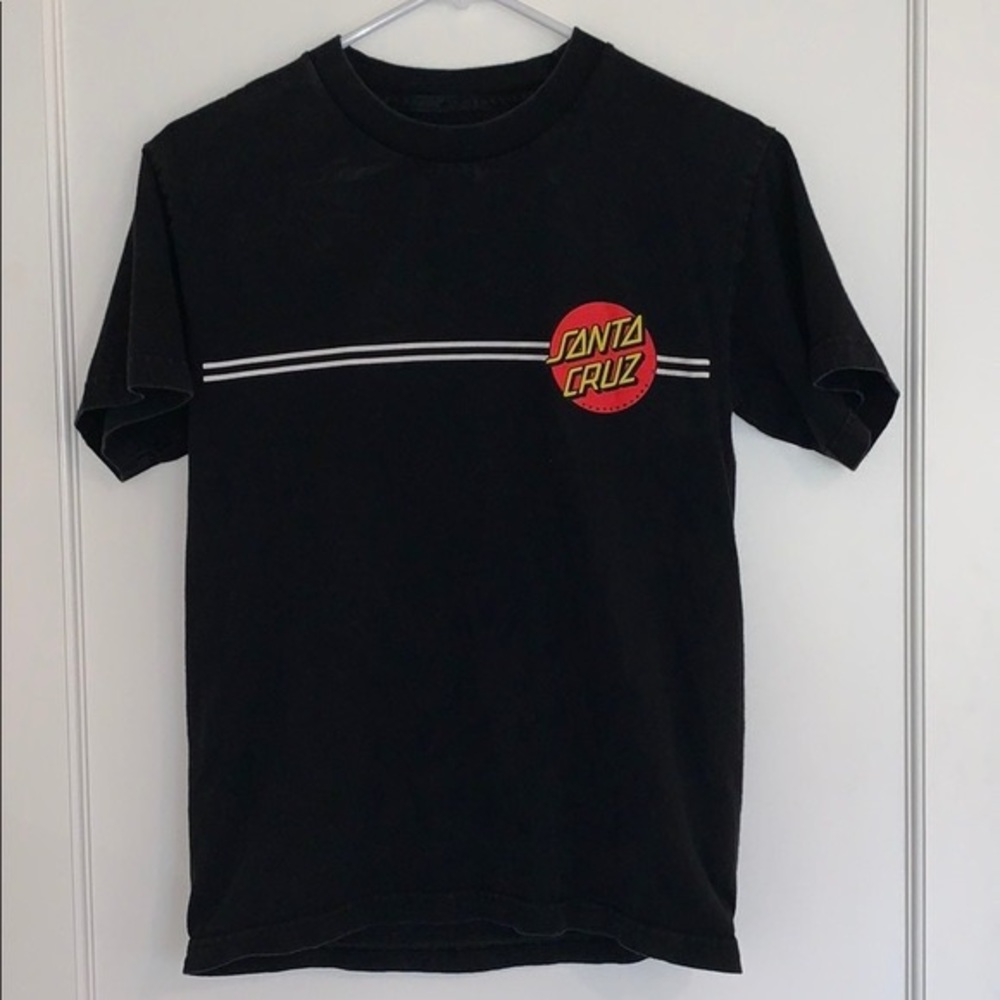 🌟 Black Santa Cruz T Shirt